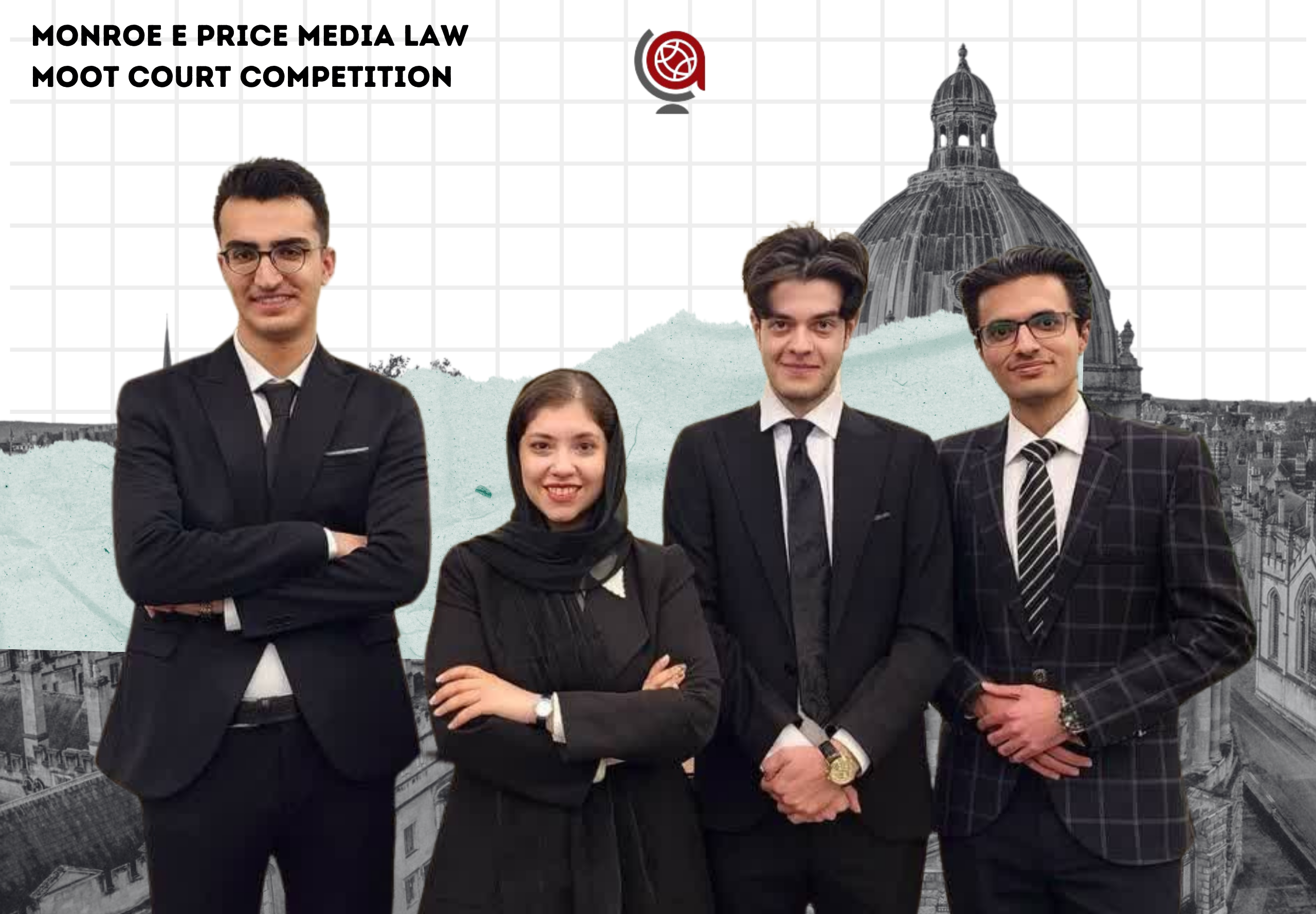 افتخارآفرینی تیم موت کورت حقوق رسانه دانشگاه تهران در مسابقات دور منطقه‌ای Price Media Law Moot Court